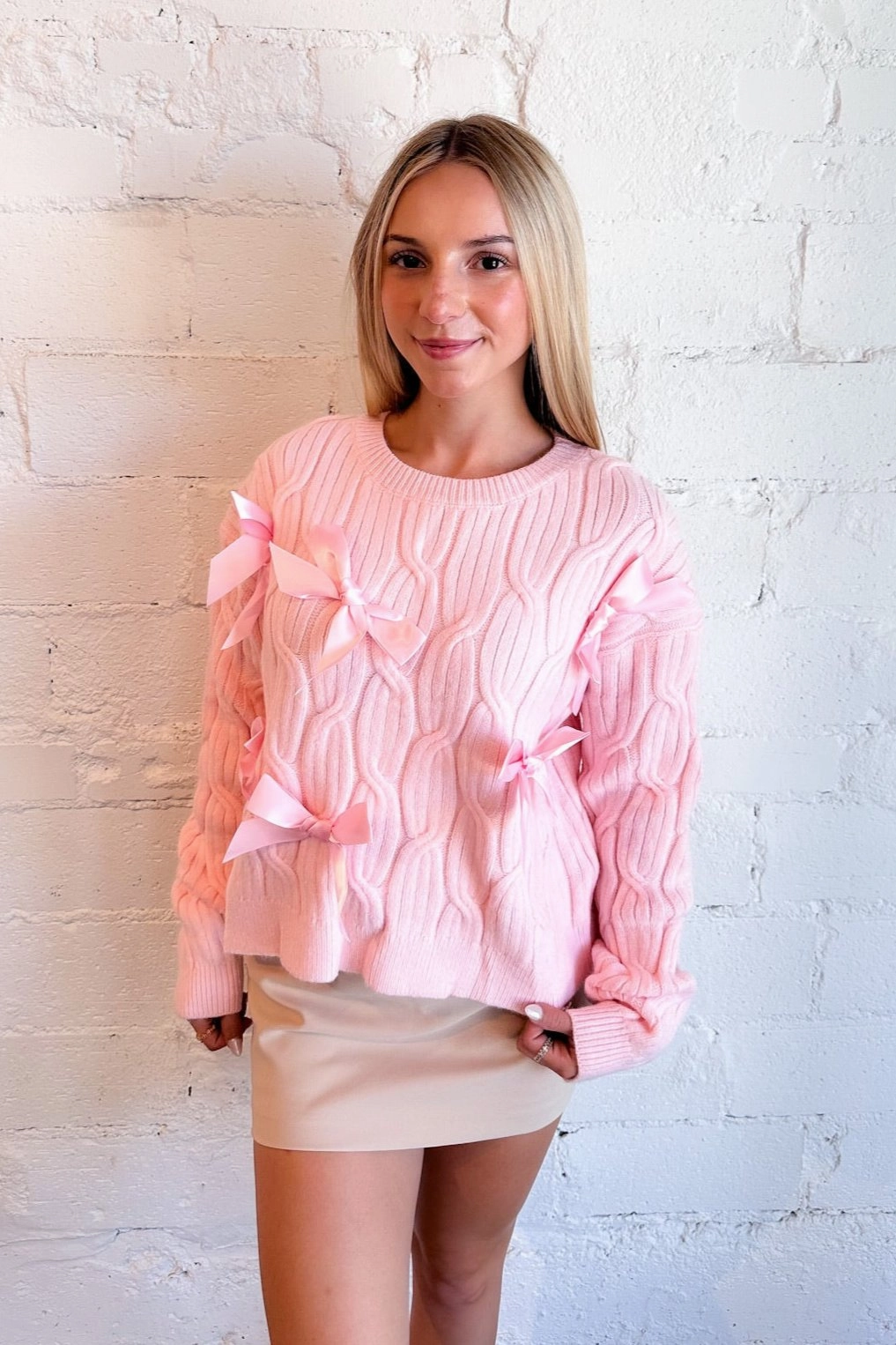 All Over Bow Sweater Everyday Pair