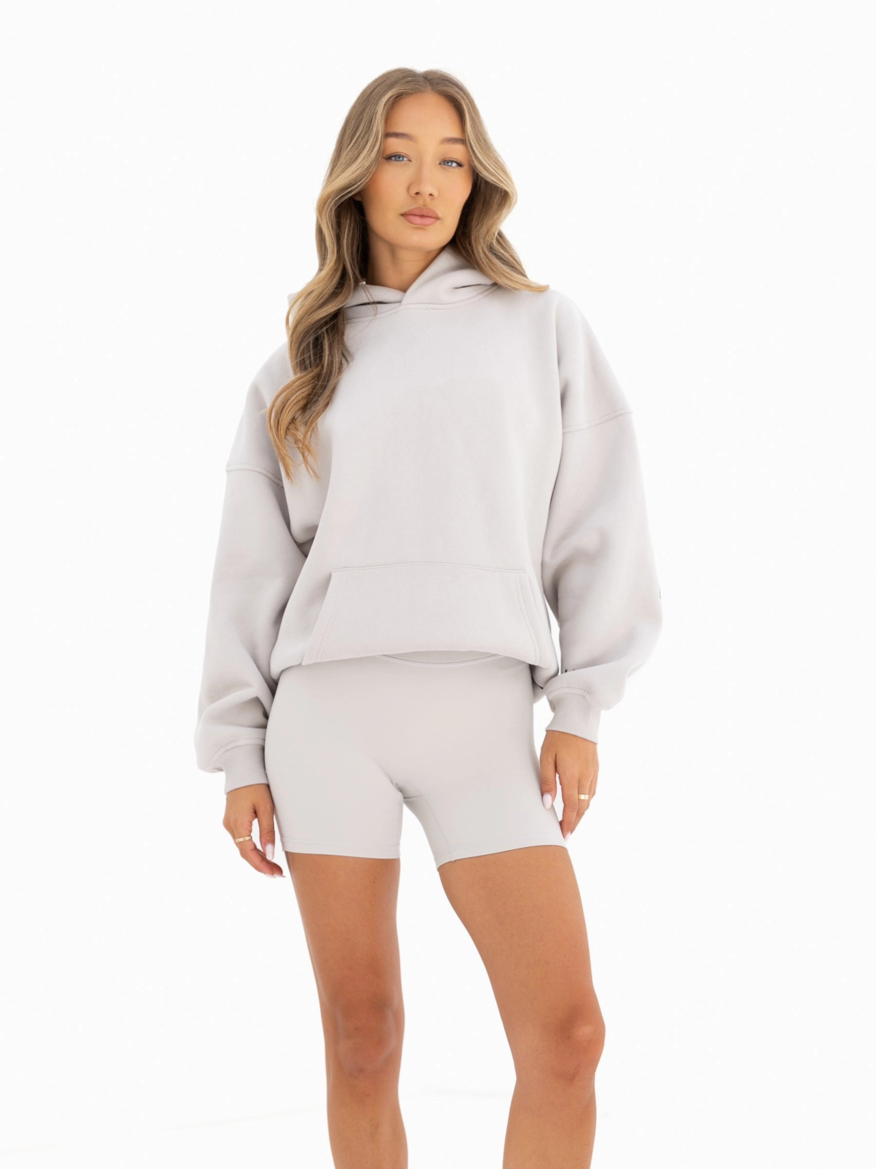 Outline Isabel Oversized Hoodie - Ivory Weekend Outfit