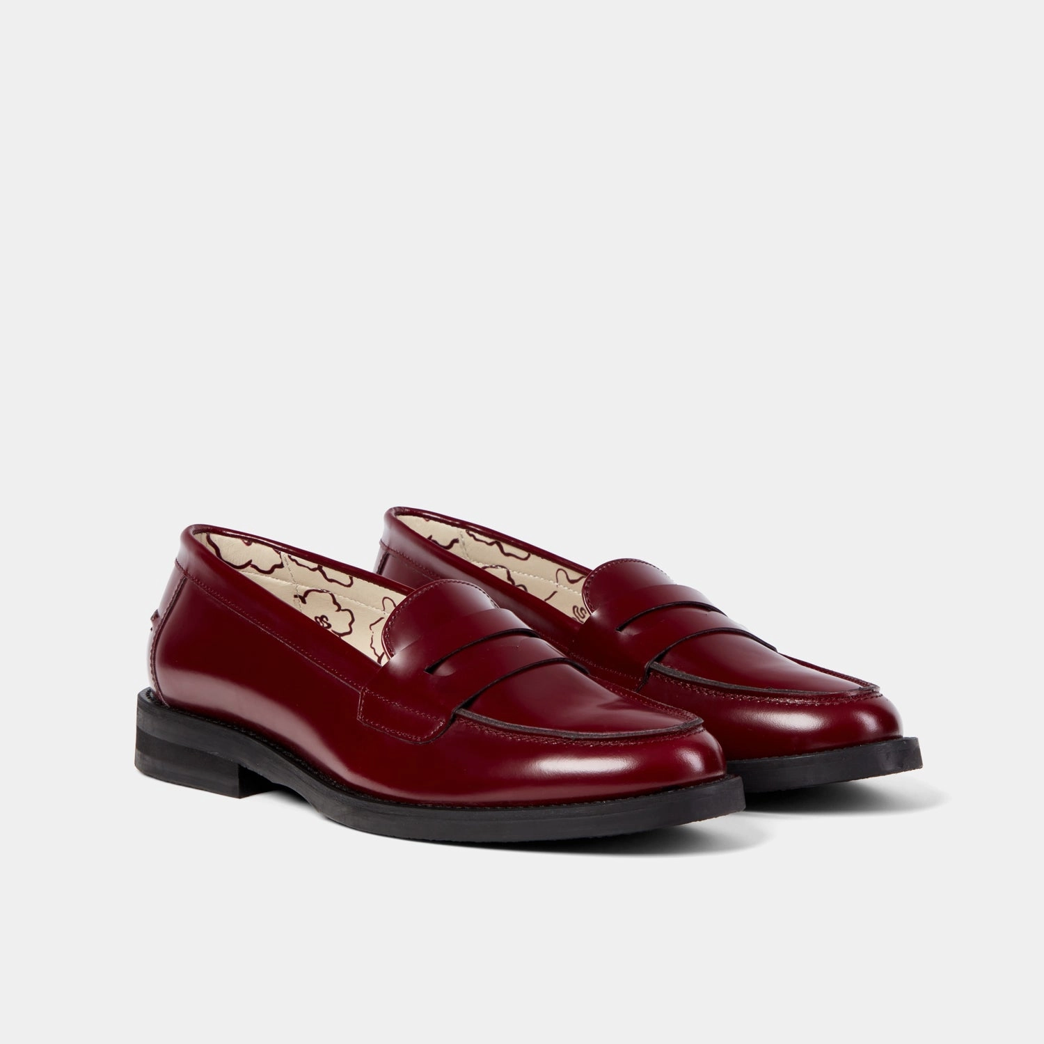 Wilde Burgundy Penny Loafer - Women's Trend Breeze Urban Breeze