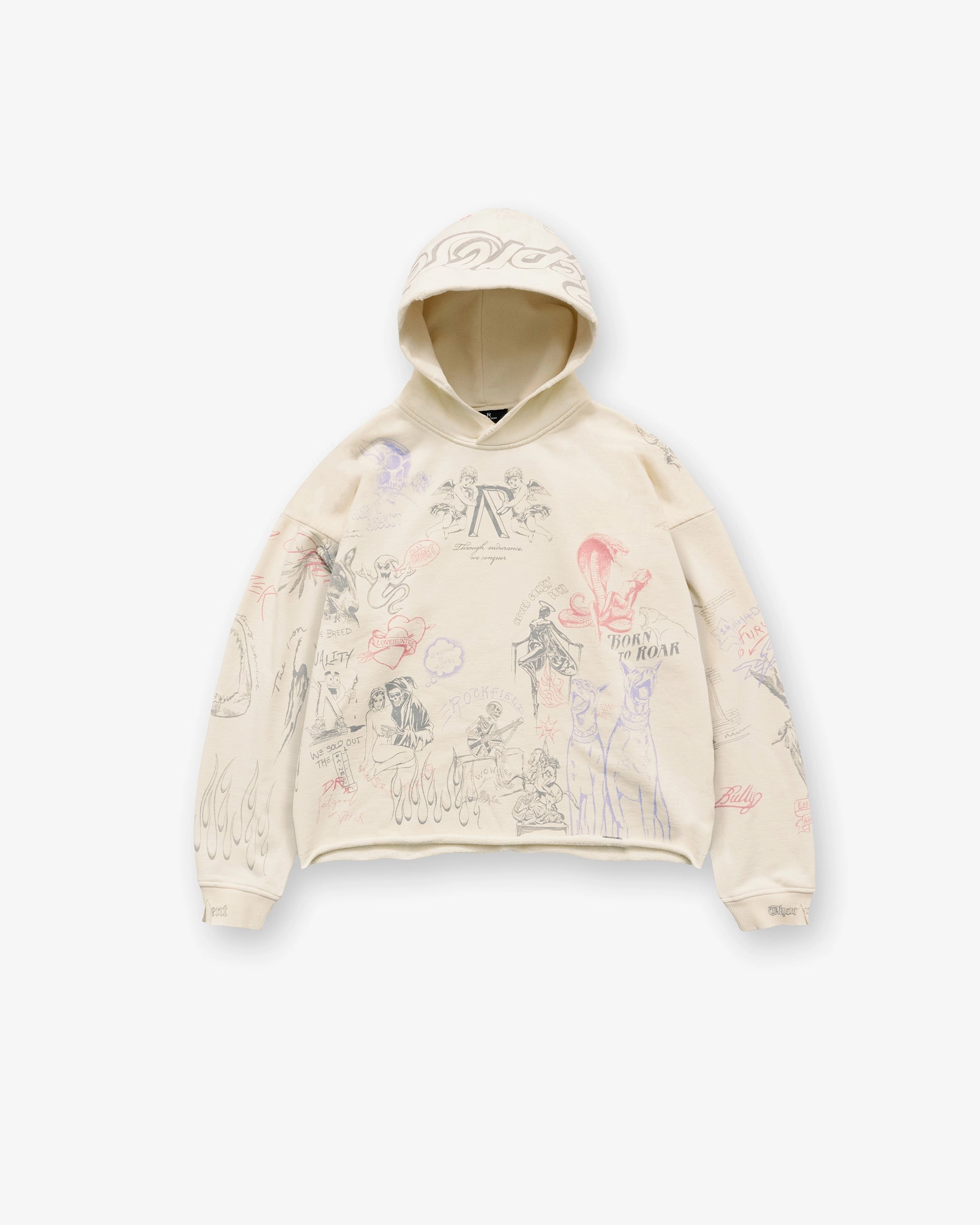 Legacy Hoodie - Buttercream Ant like