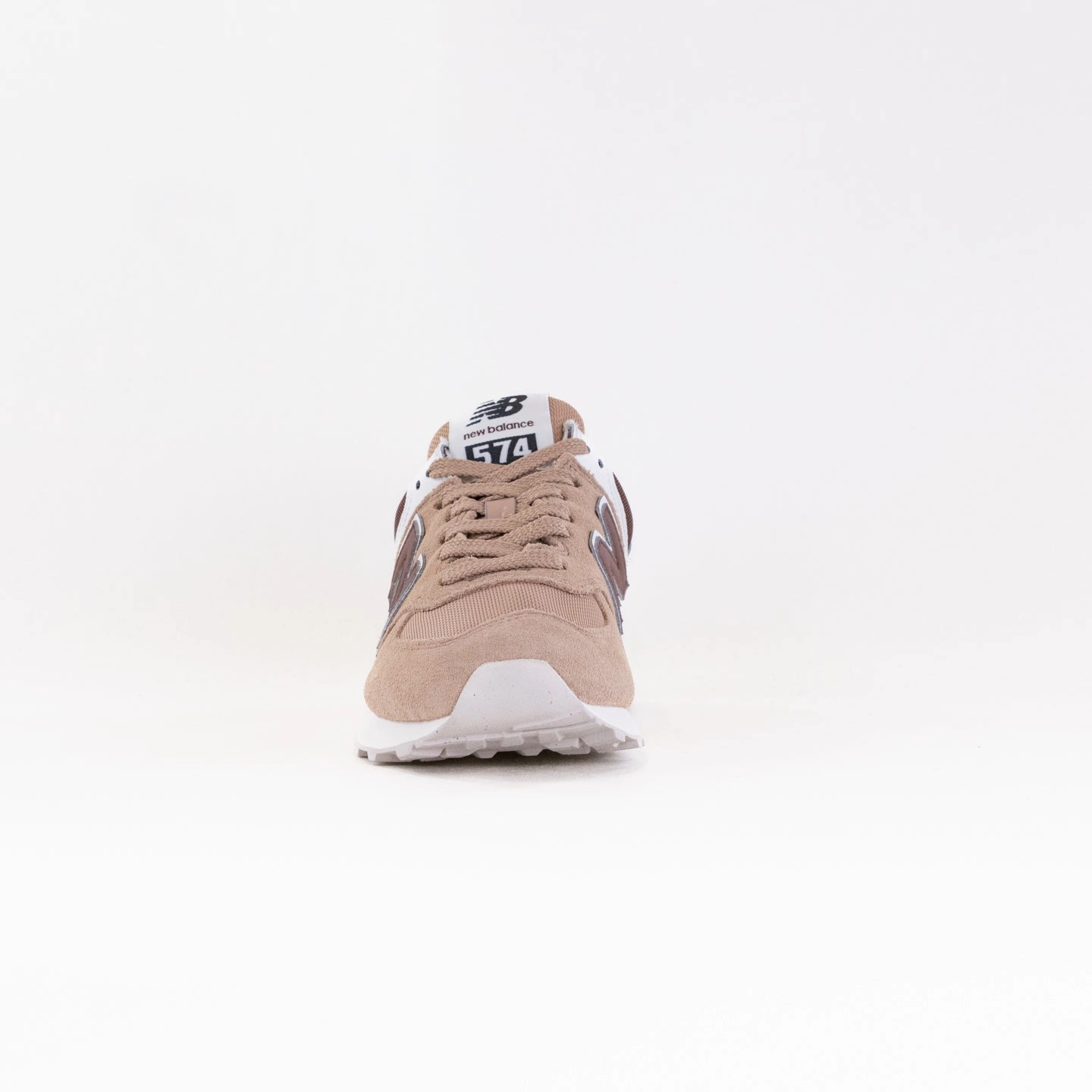 New Balance 574 (Women's) - Flat Taupe/Oak/Turtle Dove Lightweight TPU Insert