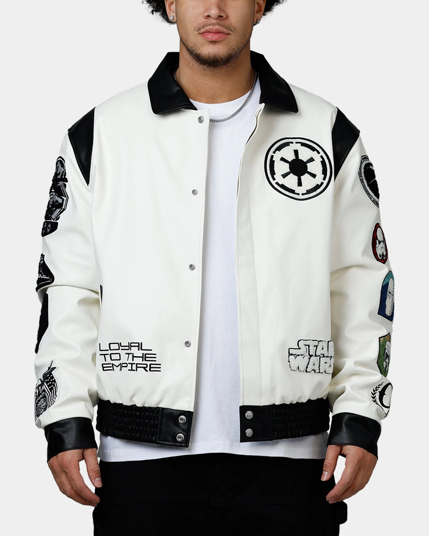 Soft Touch Jeff Hamilton X Star Wars Galactic Empire Jacket White/Black