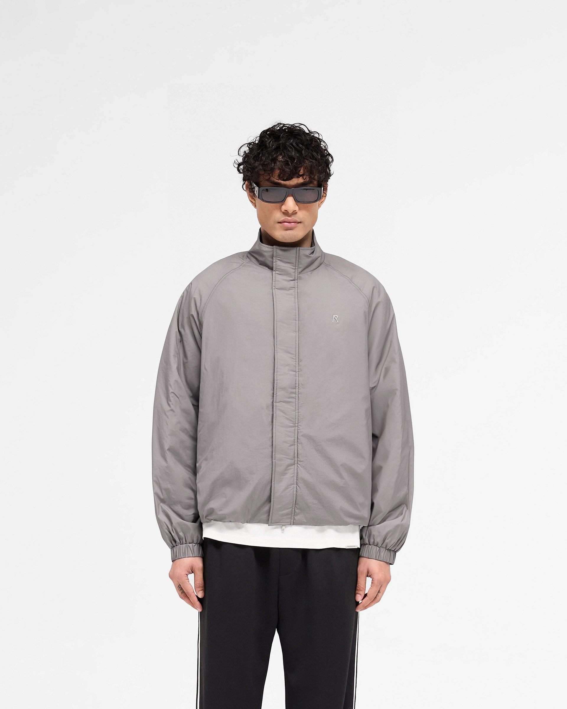 Stay Dry Interior Funnel Neck Jacket - Stone