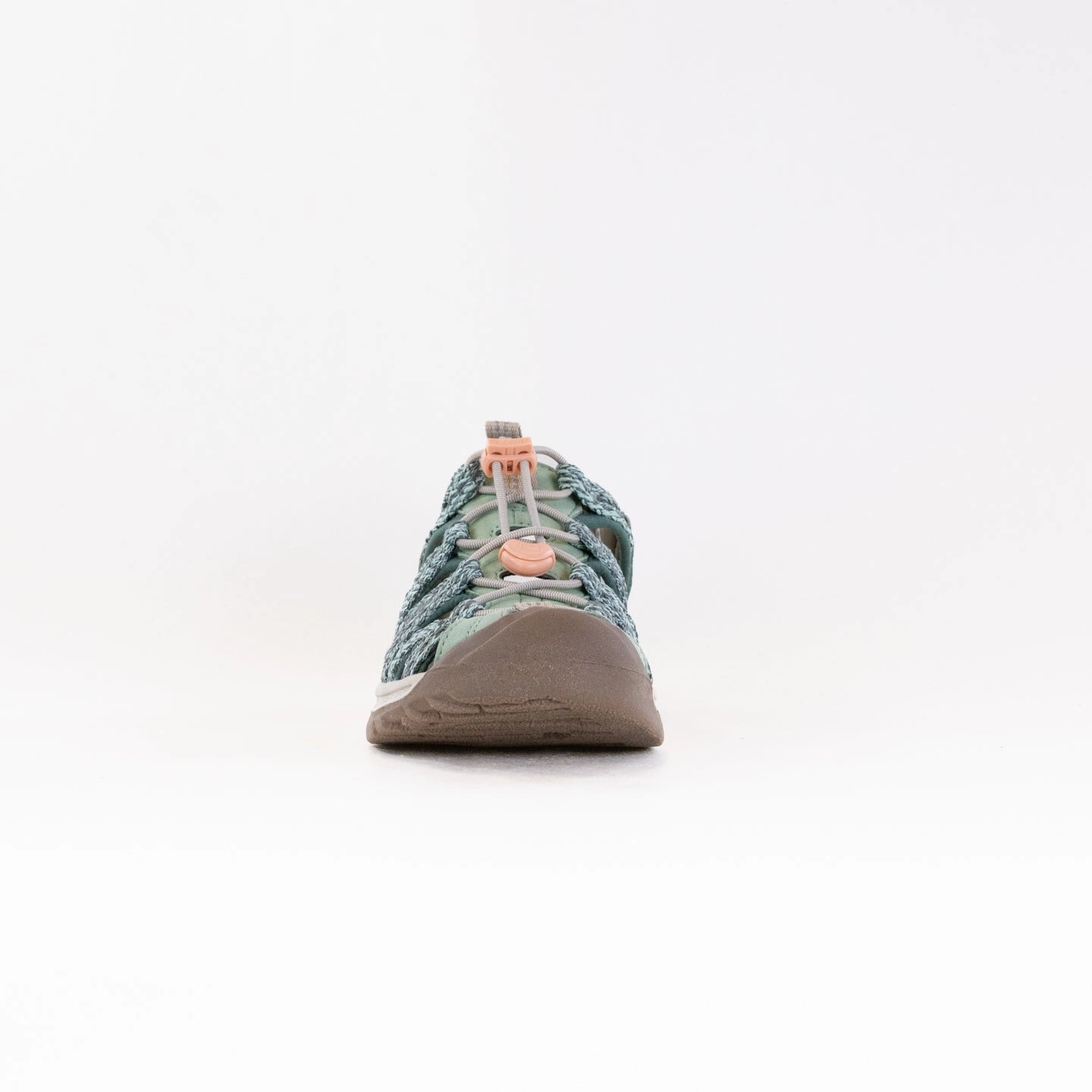 Neoprene Strap Flexible Straps KEEN Whisper (Women's) - Granite Green/Peach Parfait