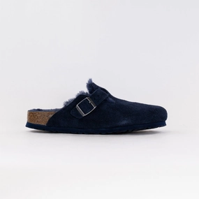Easy Comfort Birkenstock Boston Shearling (Women's) - Night Suede