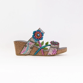 Closed Cell Foam Spring Step L'Artiste Moai (Women's) - Grey Multi