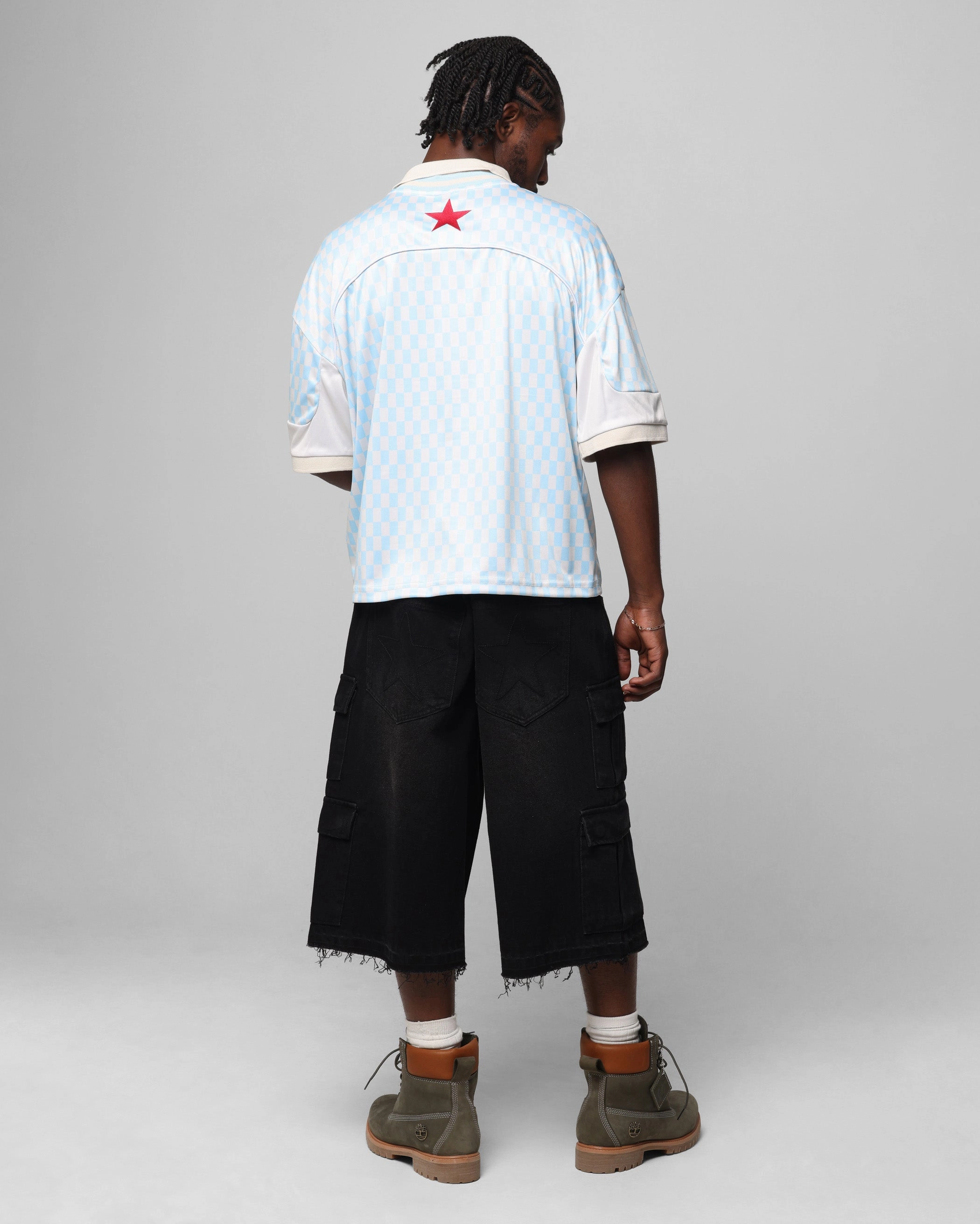 FrictionResistant Edges Loiter Art Studio United Jersey Blue