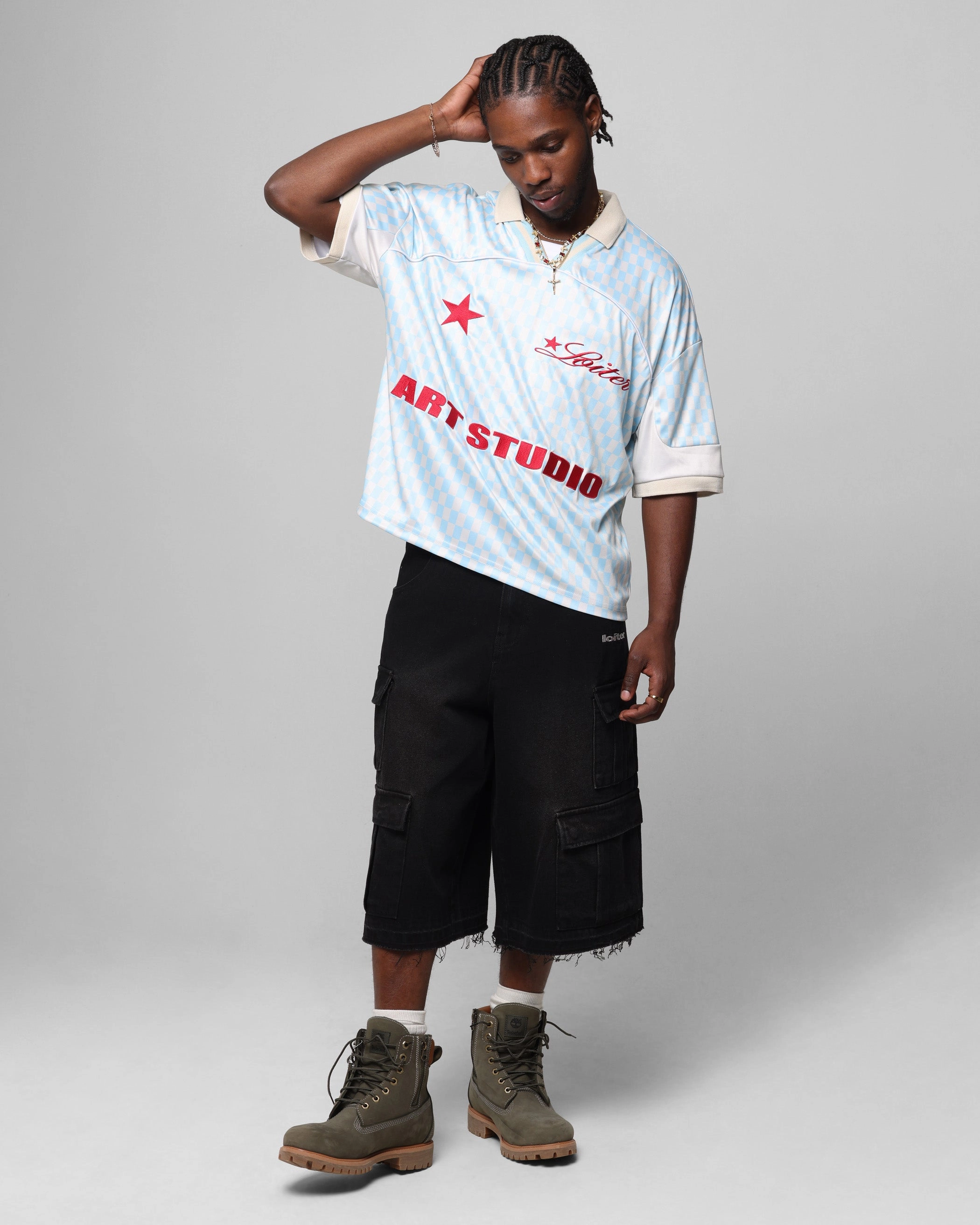 Loiter Art Studio United Jersey Blue Versatile Design