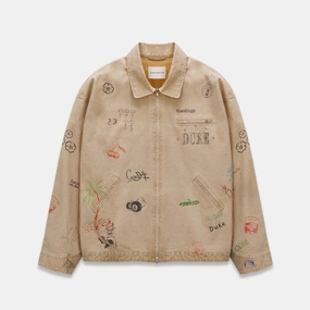 Duke Sketch Sand Jacket GlowInTheDarkAccents