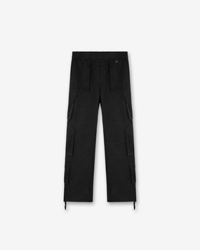 No Irritation Seams AbrasionGuardTape Nylon Tech Cargo Pant - Black