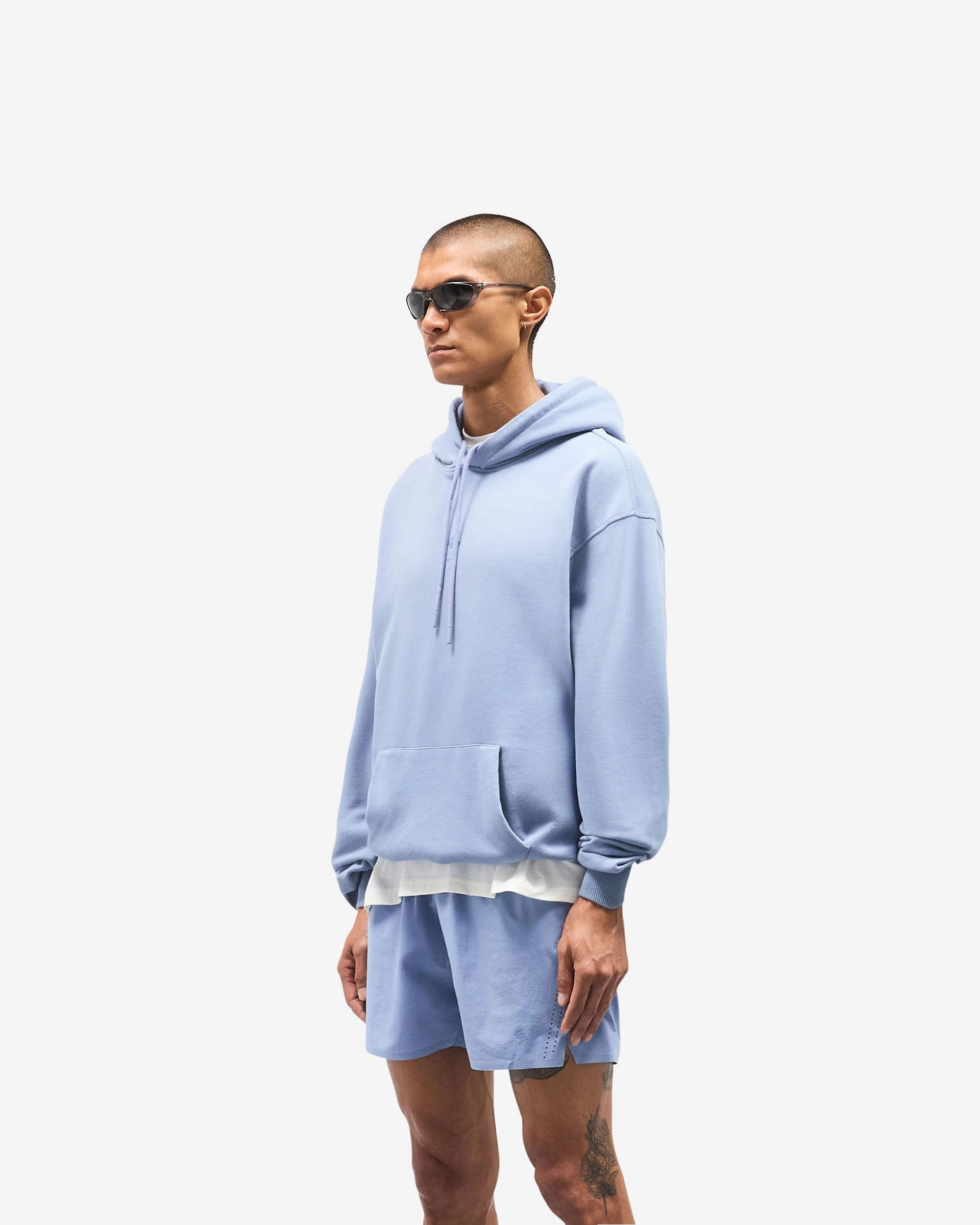 Chic Street Fleece Lining 247 Oversized Hoodie - Dusk