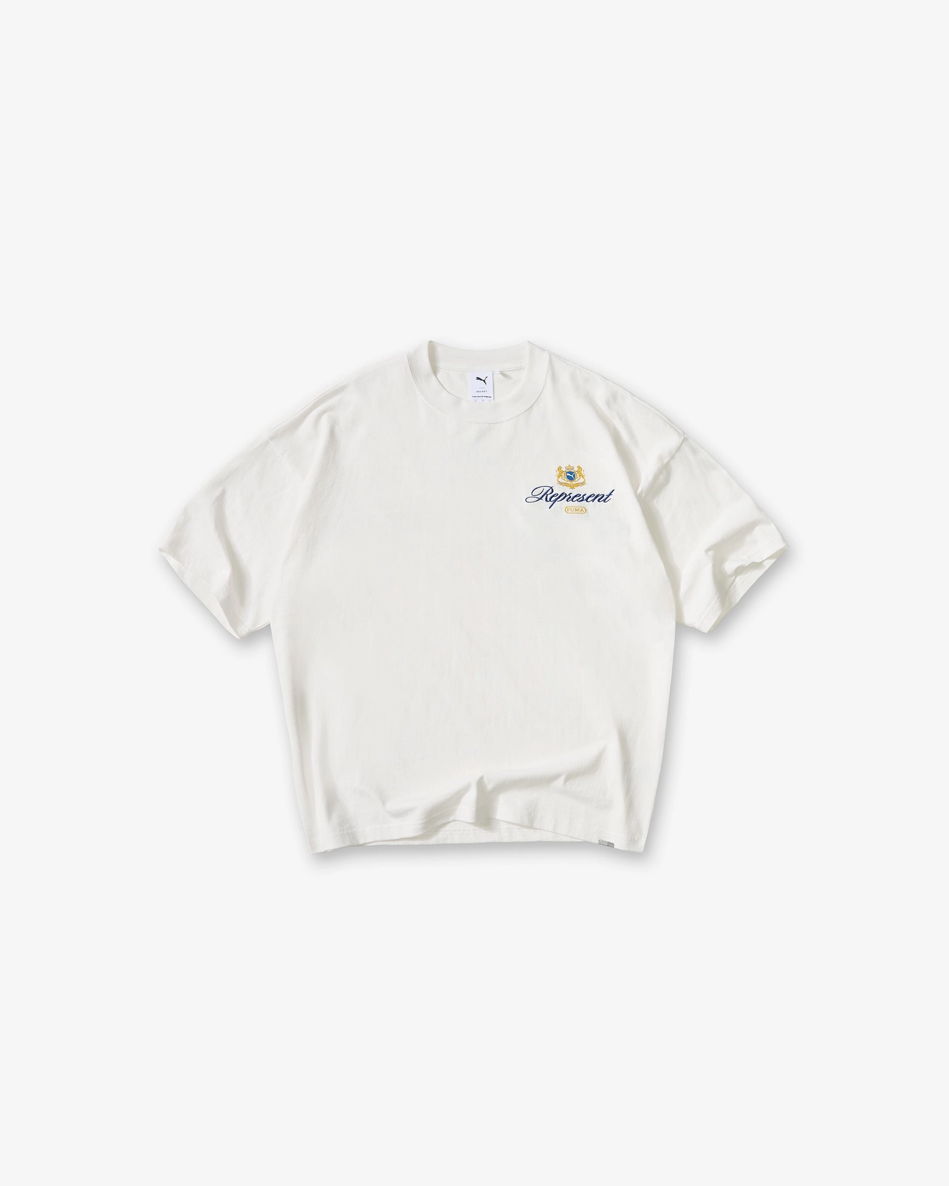 Represent X Puma Graphic T-Shirt - Shoji elastic waistband Minimalist purity