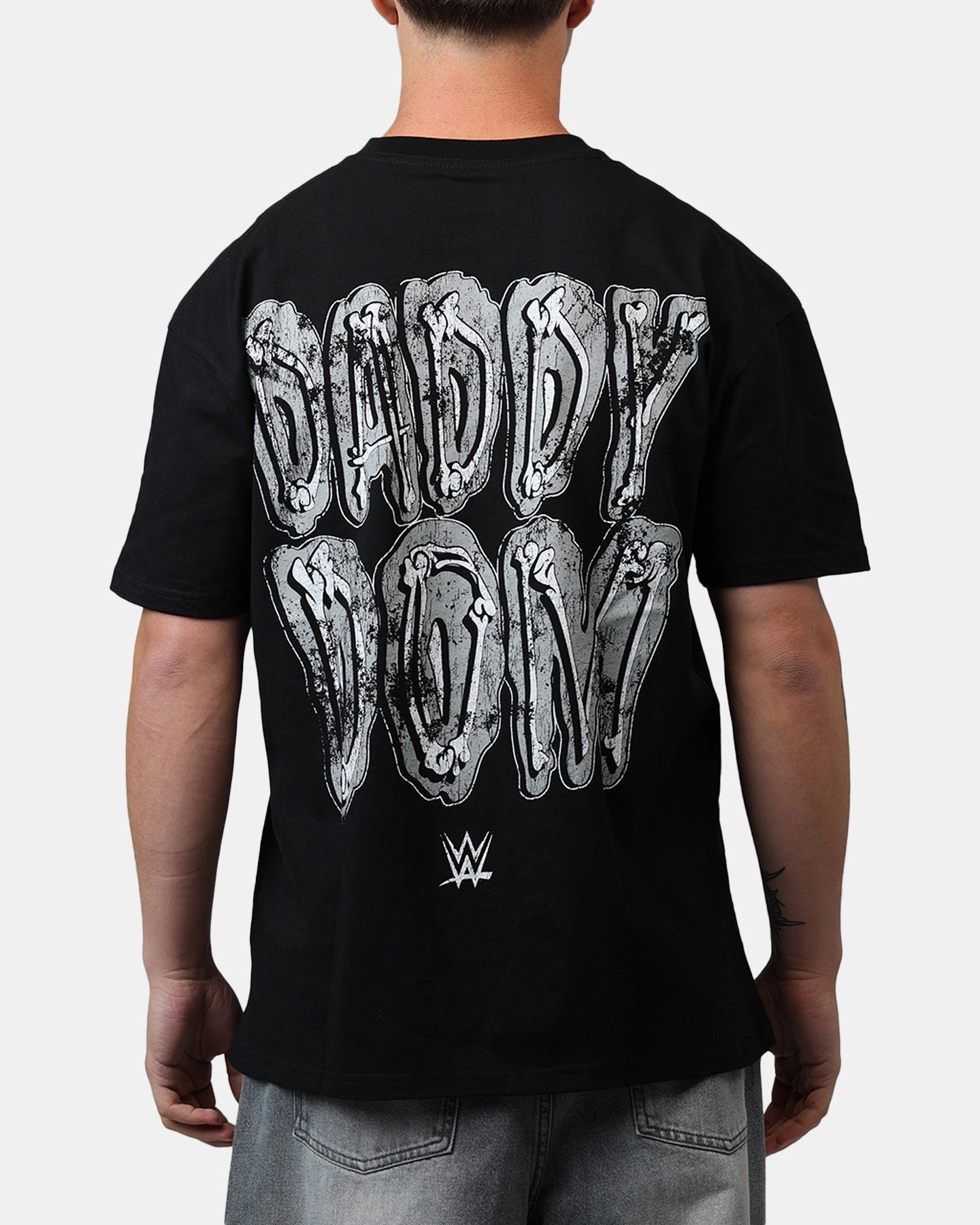 Anti Static Fabric Vintage Hoodie Culture Kings X WWE LWO Dominik Mysterio T-Shirt Black