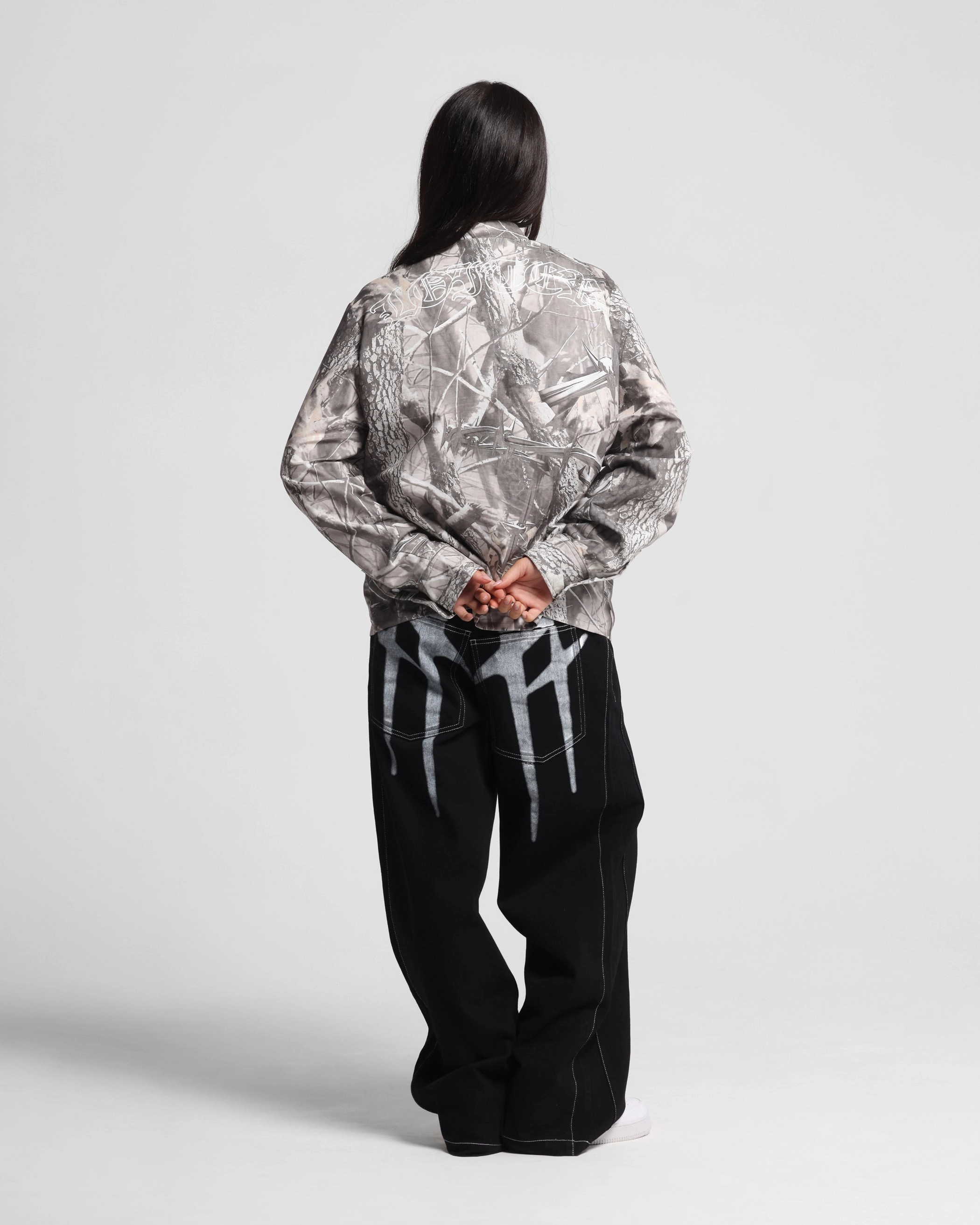 Loiter Chopper Long Sleeve Shirt Real Tree Camo Fashionable Look FlexibleCollarStructure