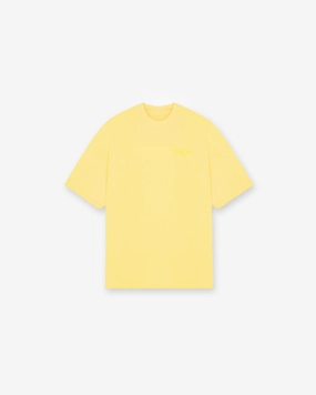Light and Breathable Active Style Trend Team 247 Oversized T-Shirt - Lemon