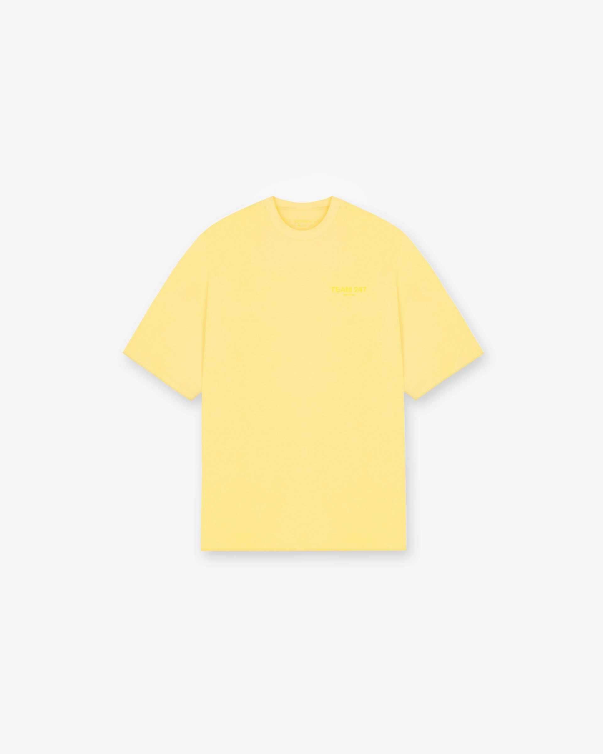 Light and Breathable Active Style Trend Team 247 Oversized T-Shirt - Lemon