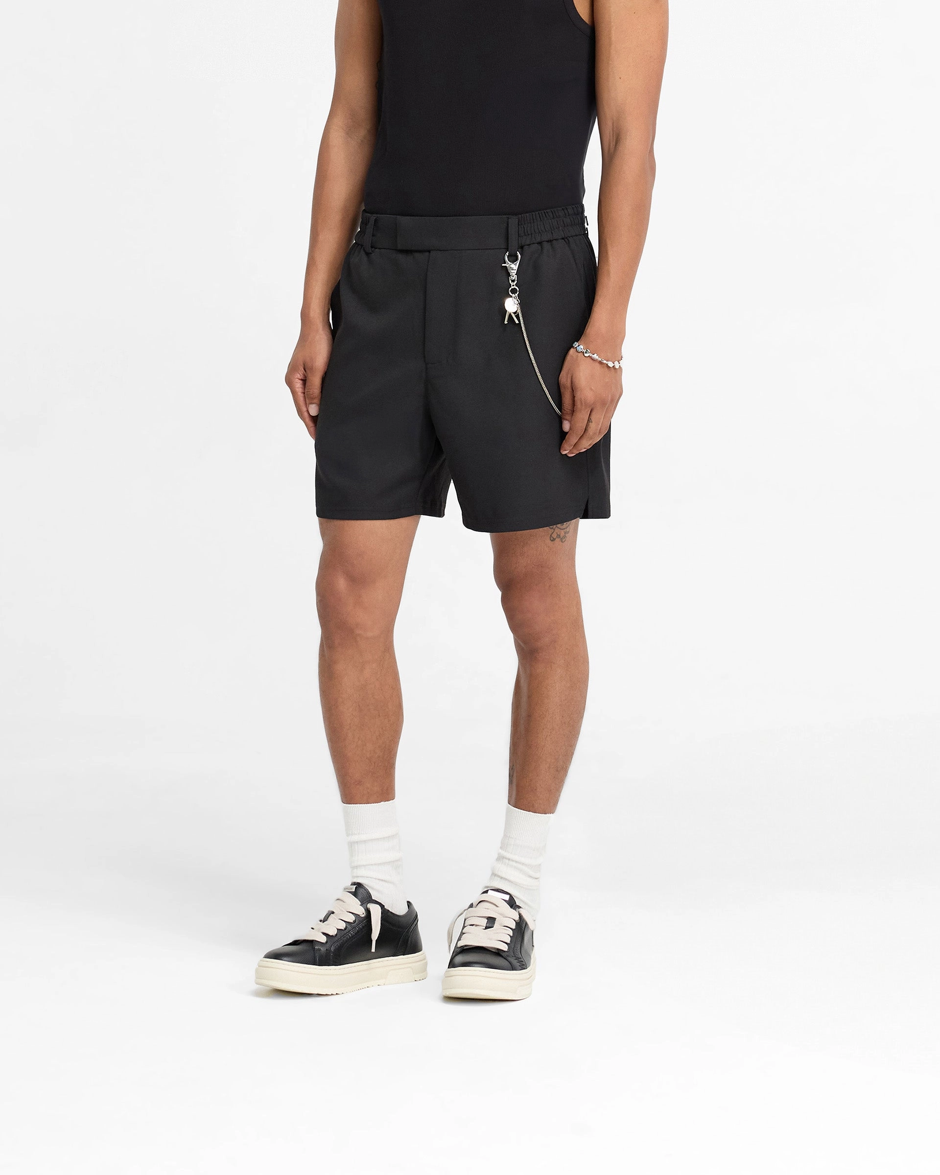 Quick Action Logo Yacht Short - Black