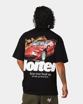 Loiter Collision T-Shirt Black Abrasion Resistant Surface