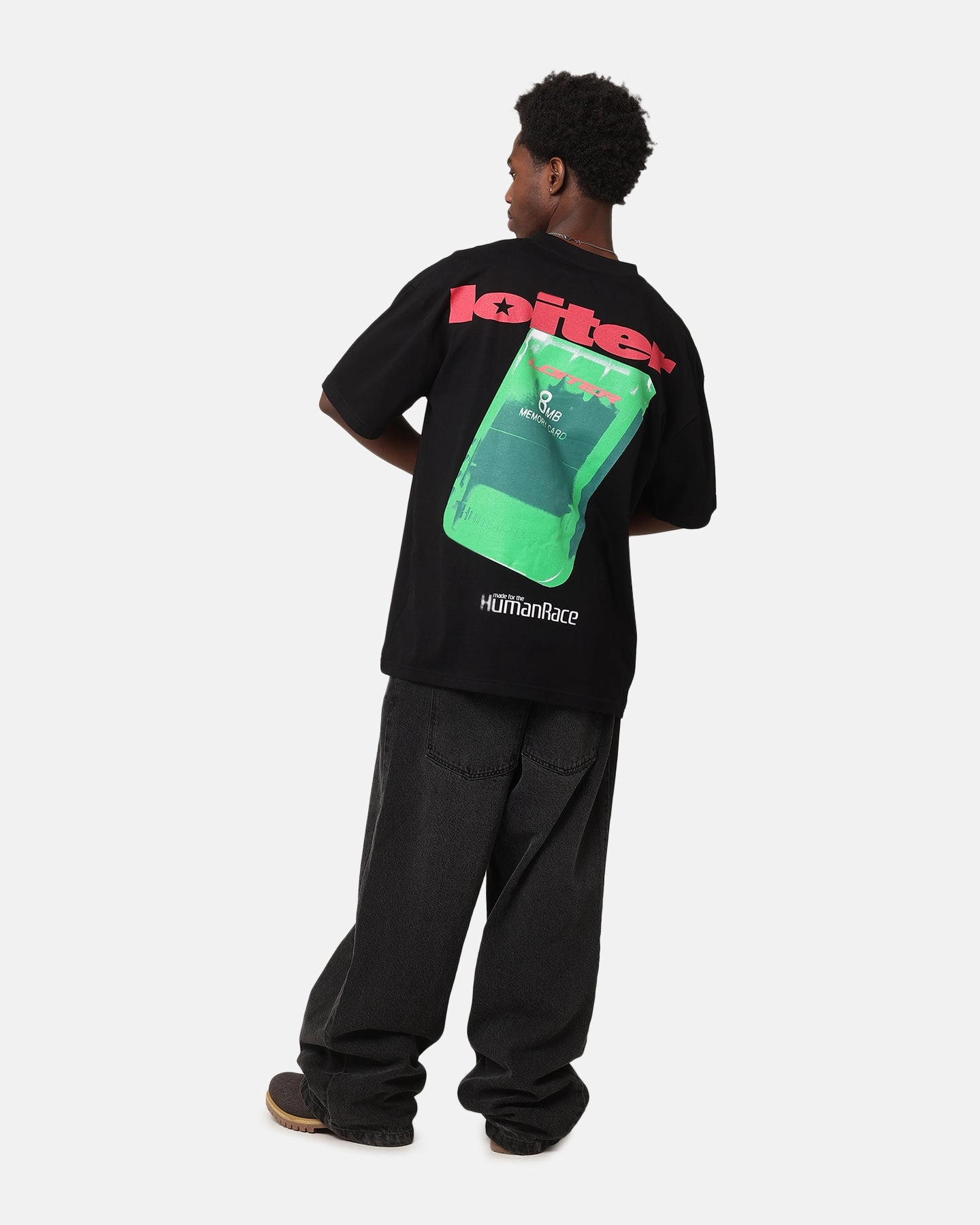 Loiter Core Memory T-Shirt Black Versatile Shirt