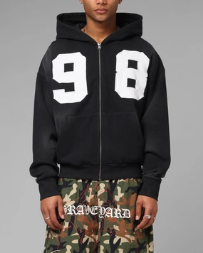 Loiter Cosmos Hoodie Washed Black Quick Dry Technology