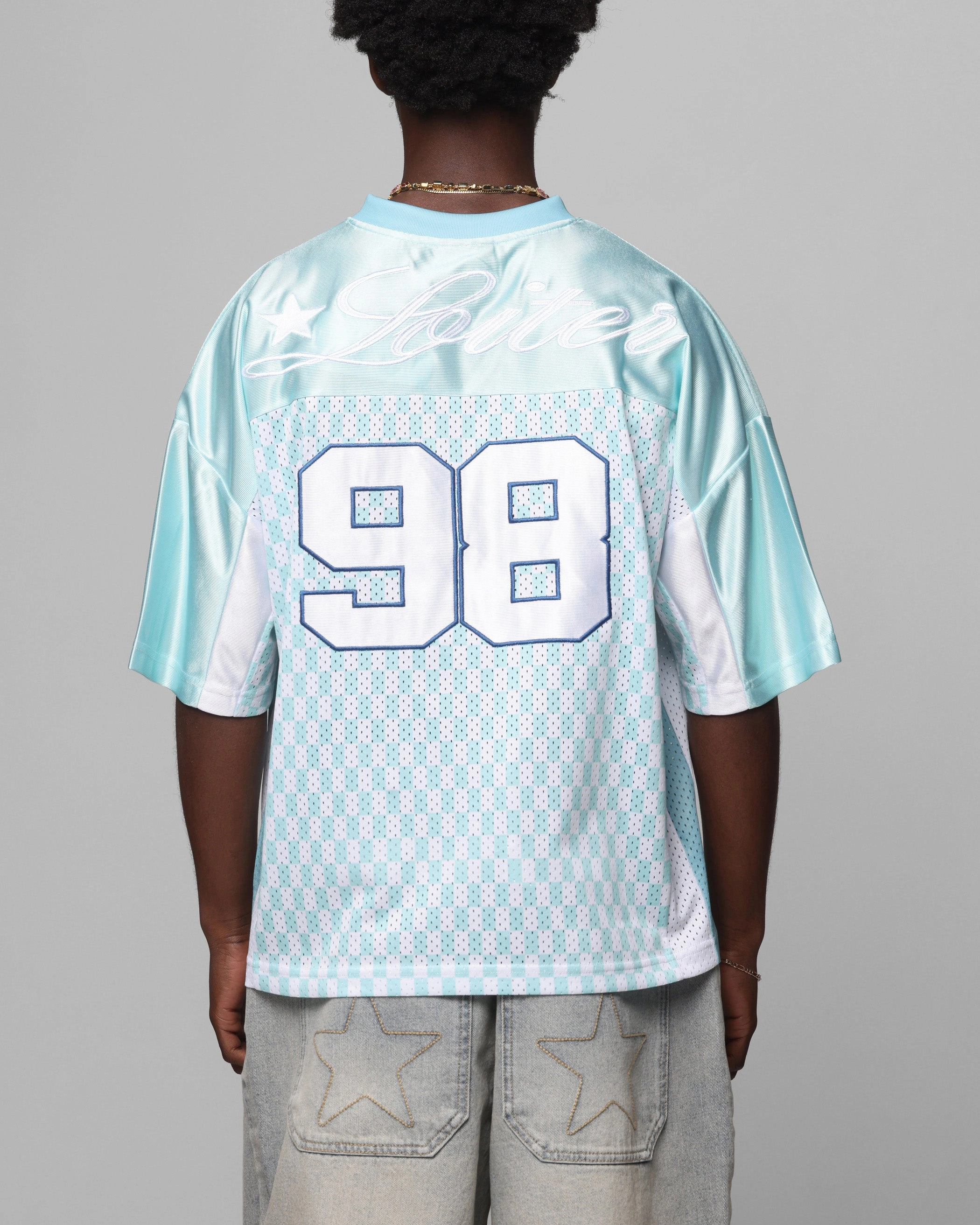 Cool Fabric Loiter End Zone Jersey Mint