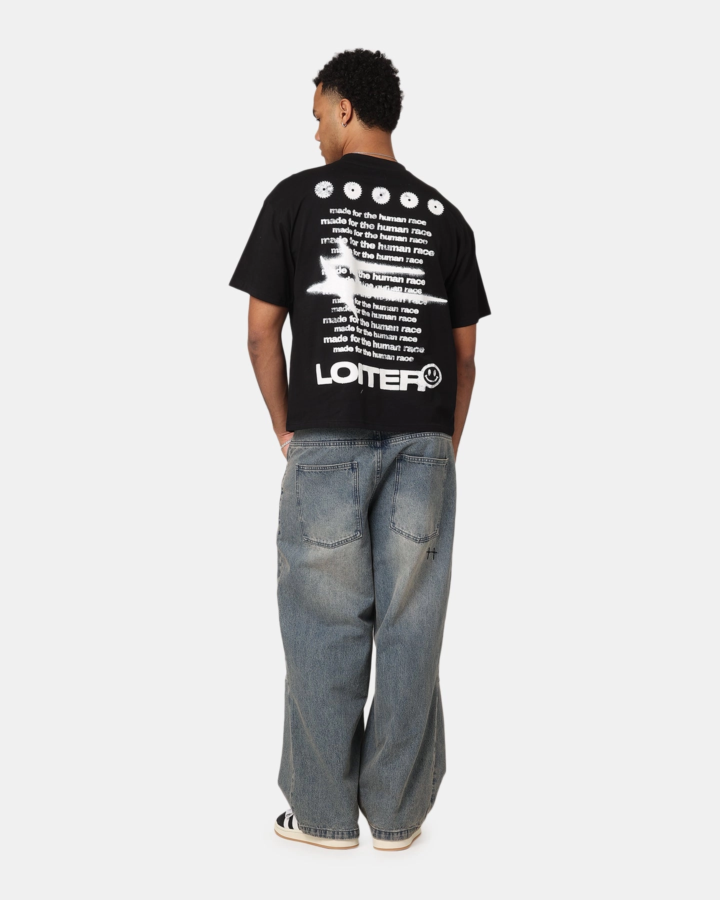 Loiter Eyes Can't Lie T-Shirt Black NoTagLabel Water Repellent Finish