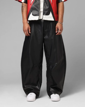 Comfortable Cut Movement Ease Loiter F-16 Balloon Jeans Black Wax