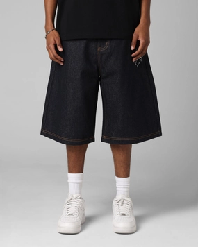 Loiter F-16 Denim Jorts Indigo Active Look Simple Comfort