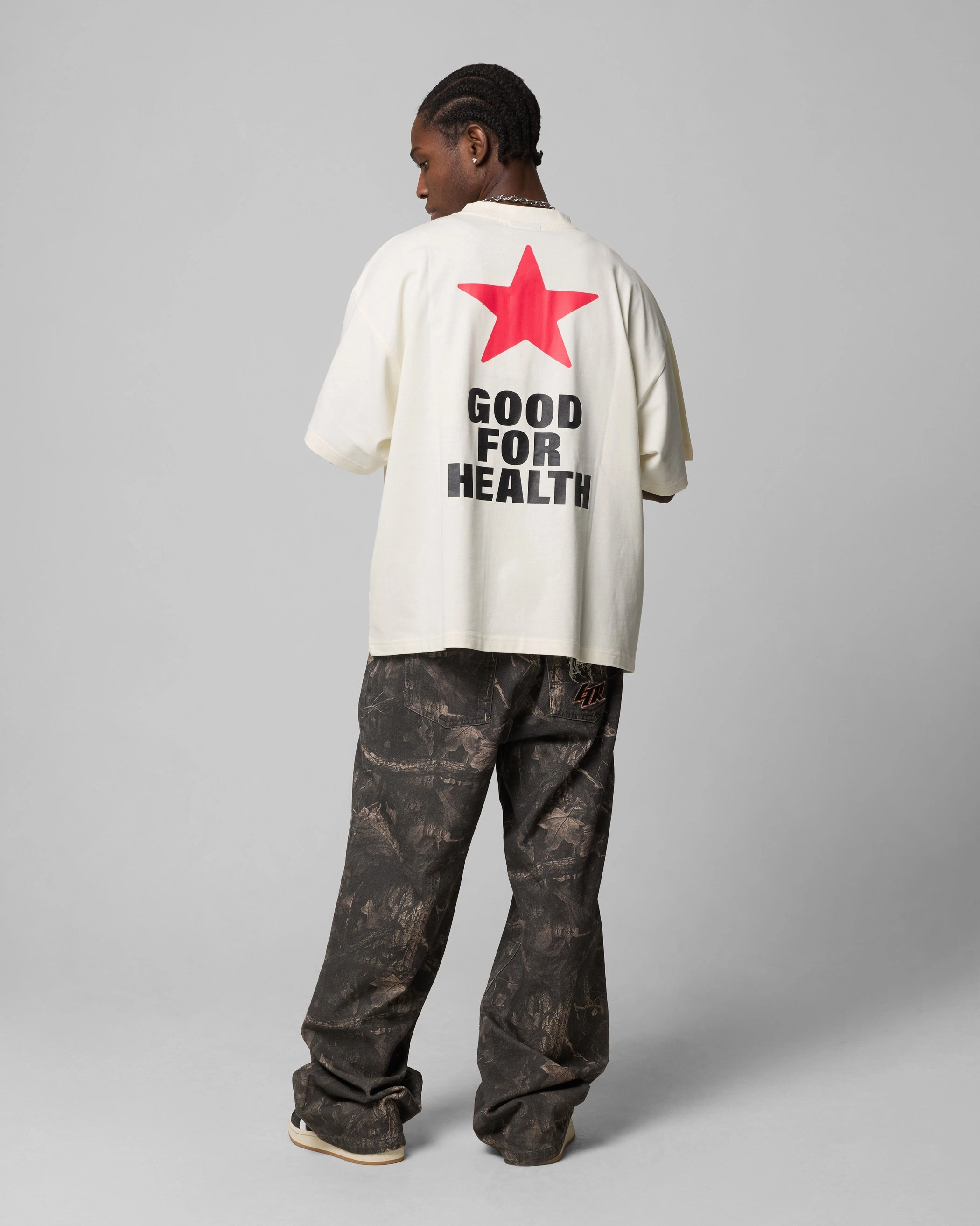 Loiter Grill Set T-Shirt Off White Bonded Seam Technology