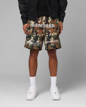 Loiter Hardcore Walk Shorts Camo Essential Wear