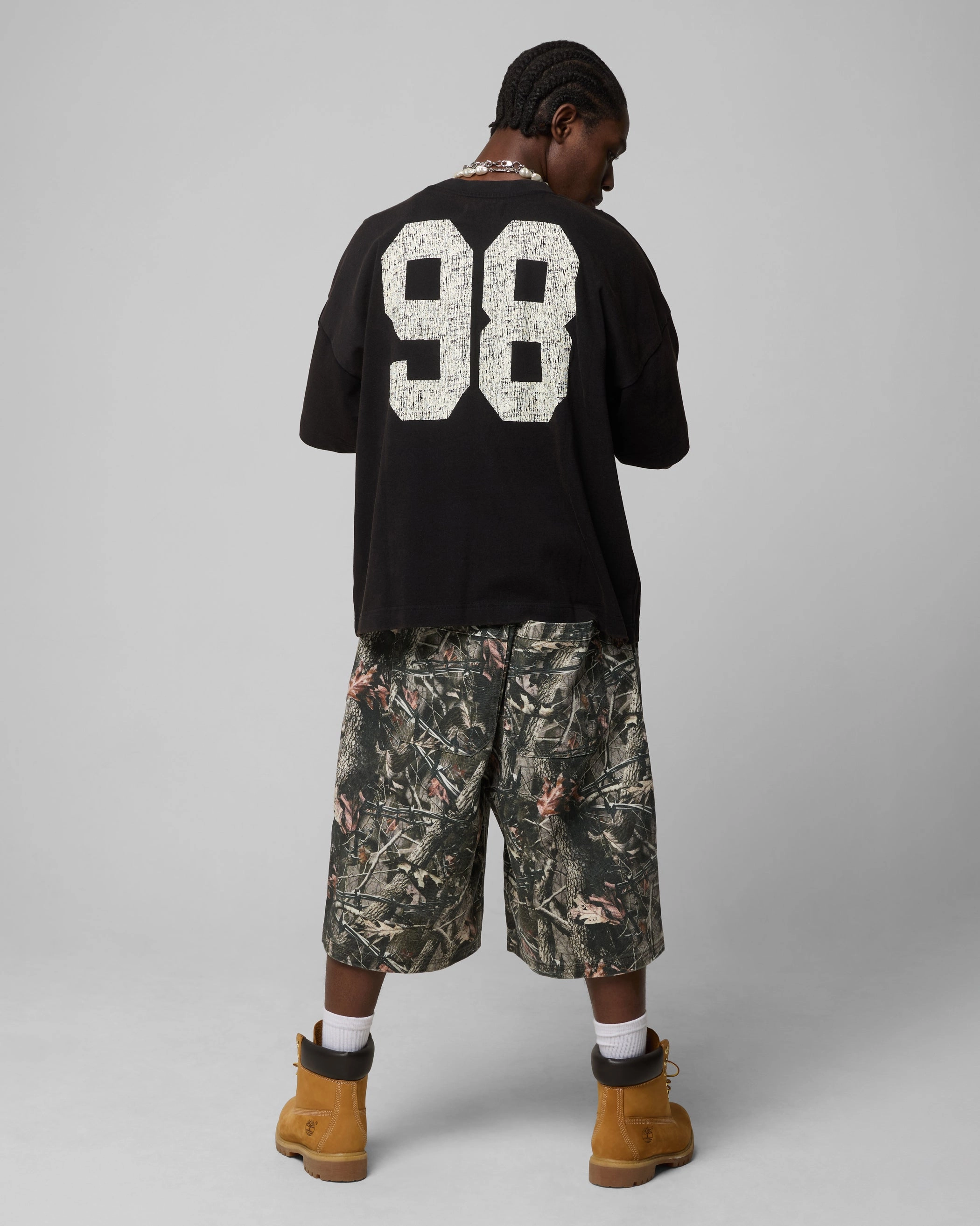 LongSleeve Loiter Human Box T-Shirt Vintage Black