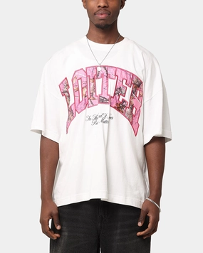 ChafeFreeEdging Quick Access Slit Loiter Hunter T-Shirt Off White