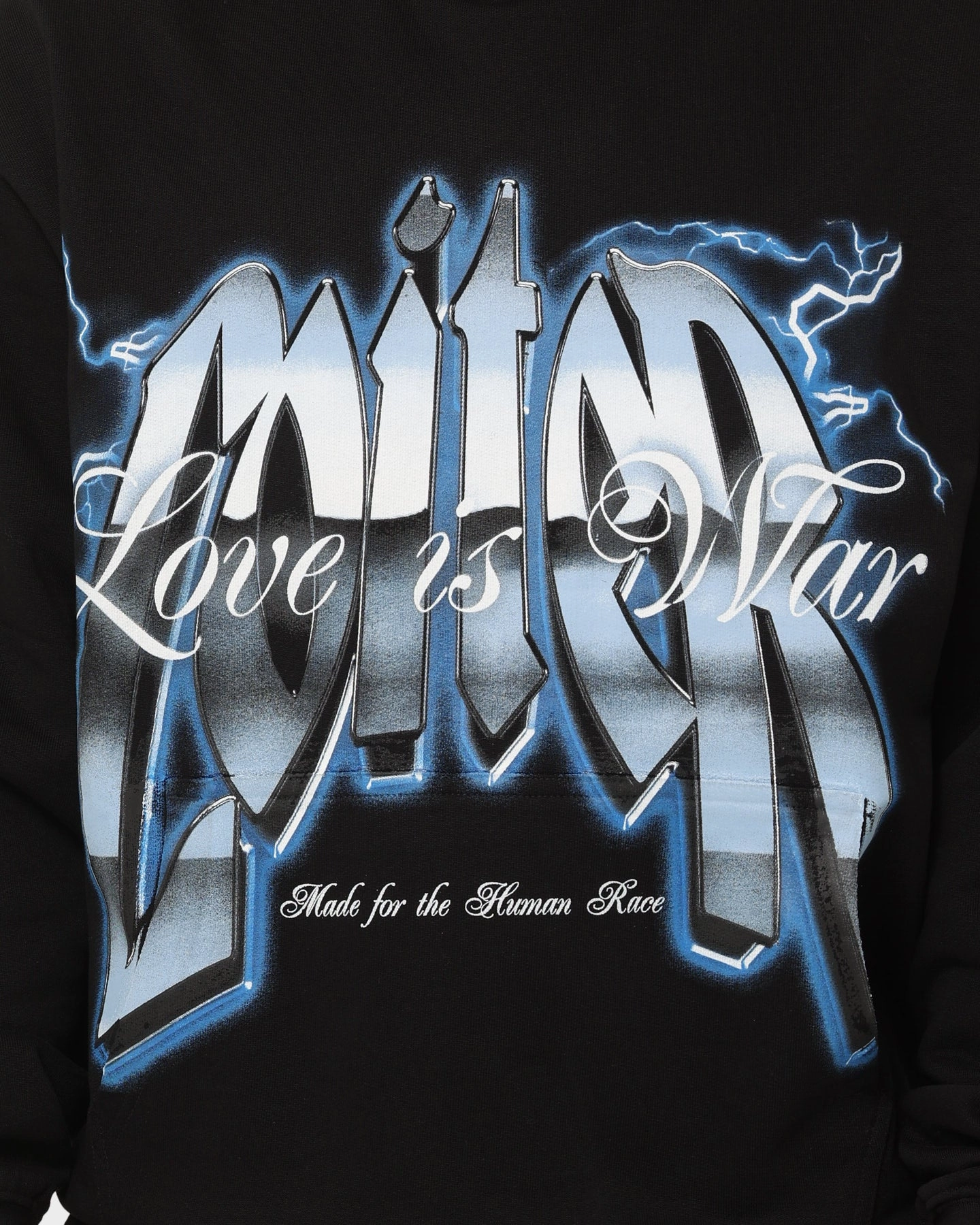UVProtection Loiter Love Is War Hoodie Black