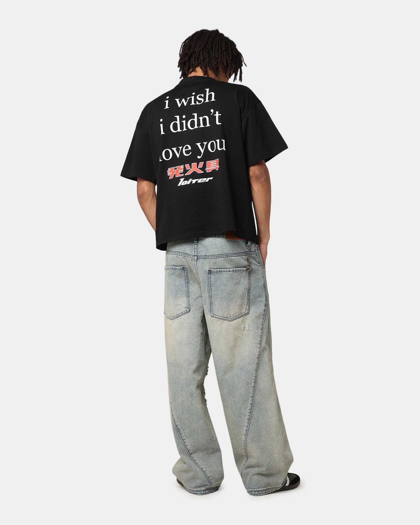 Everyday Comfort Loiter Love Sick T-Shirt Black