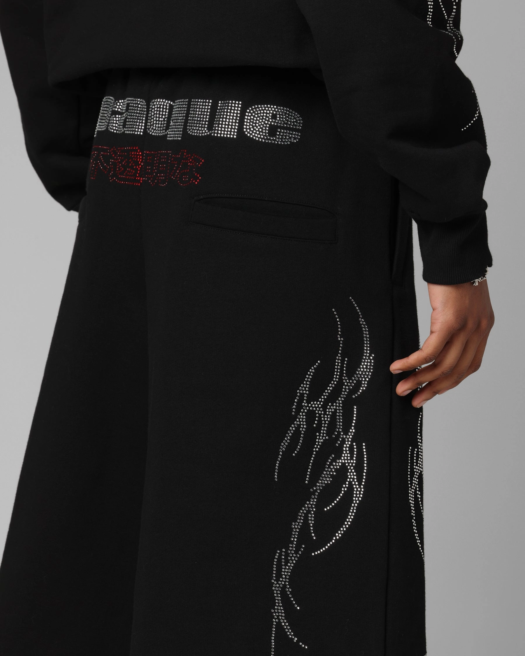 Loiter Opaque Sweat Shorts Black Day Comfort