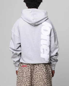 QuickDryConstruction Loiter Pin Line Premium Hoodie Grey Marle