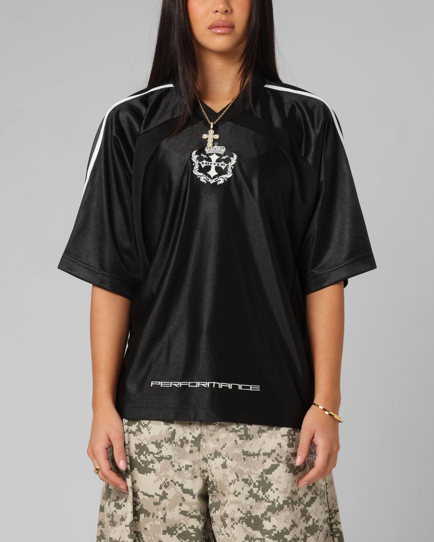 QuickDryTech AntiPill Surface Loiter Purity Jersey Black