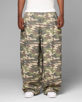 Eco Friendly Dye Adjustable drawstring Loiter Purity Sweatpants Camo