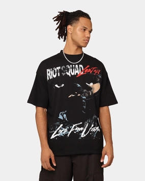 Temperature control Loiter Riot T-Shirt Black