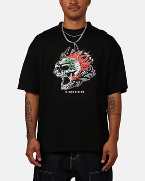 ThermalInsulation Loiter Rip N Dip T-Shirt Black