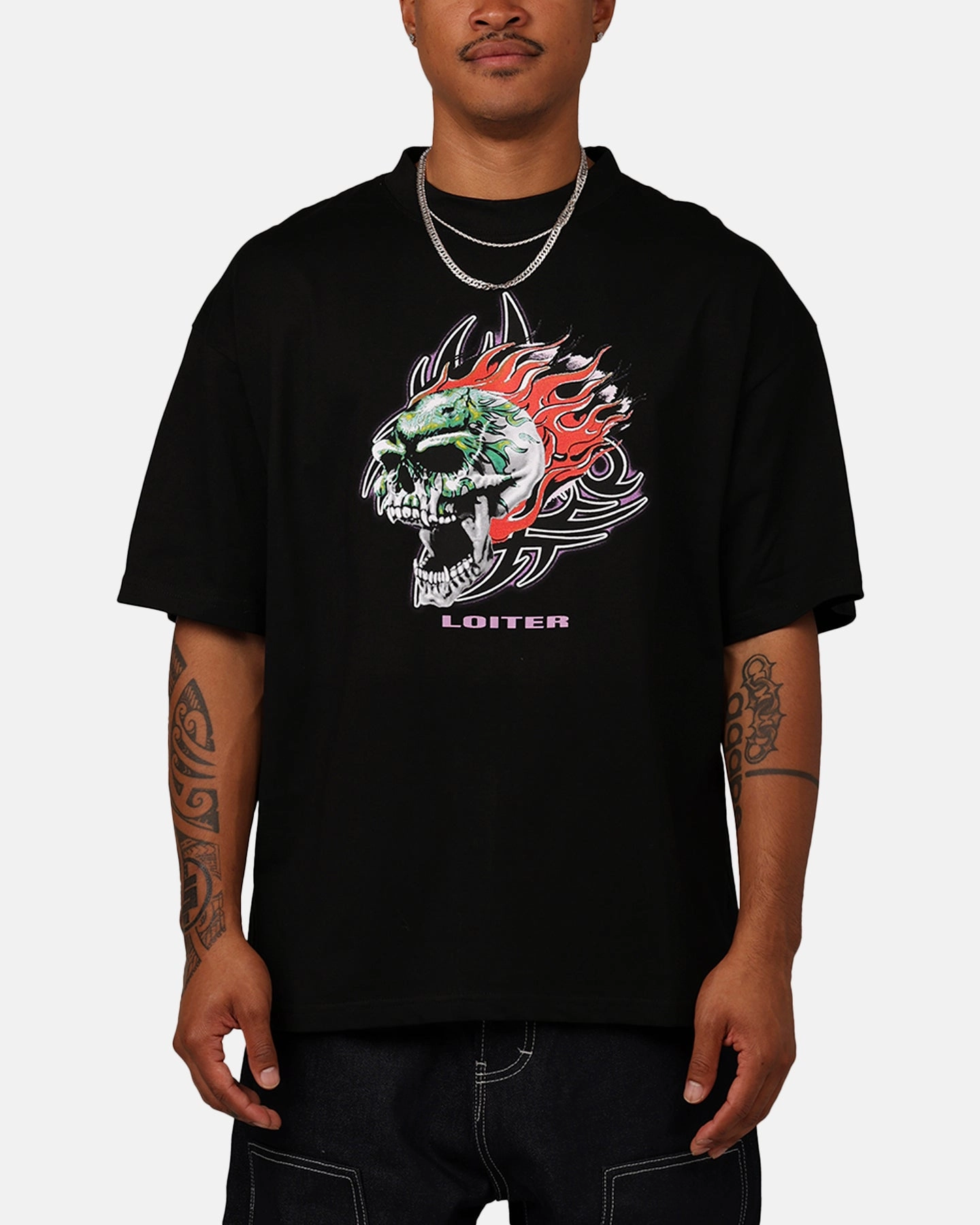 ThermalInsulation Loiter Rip N Dip T-Shirt Black