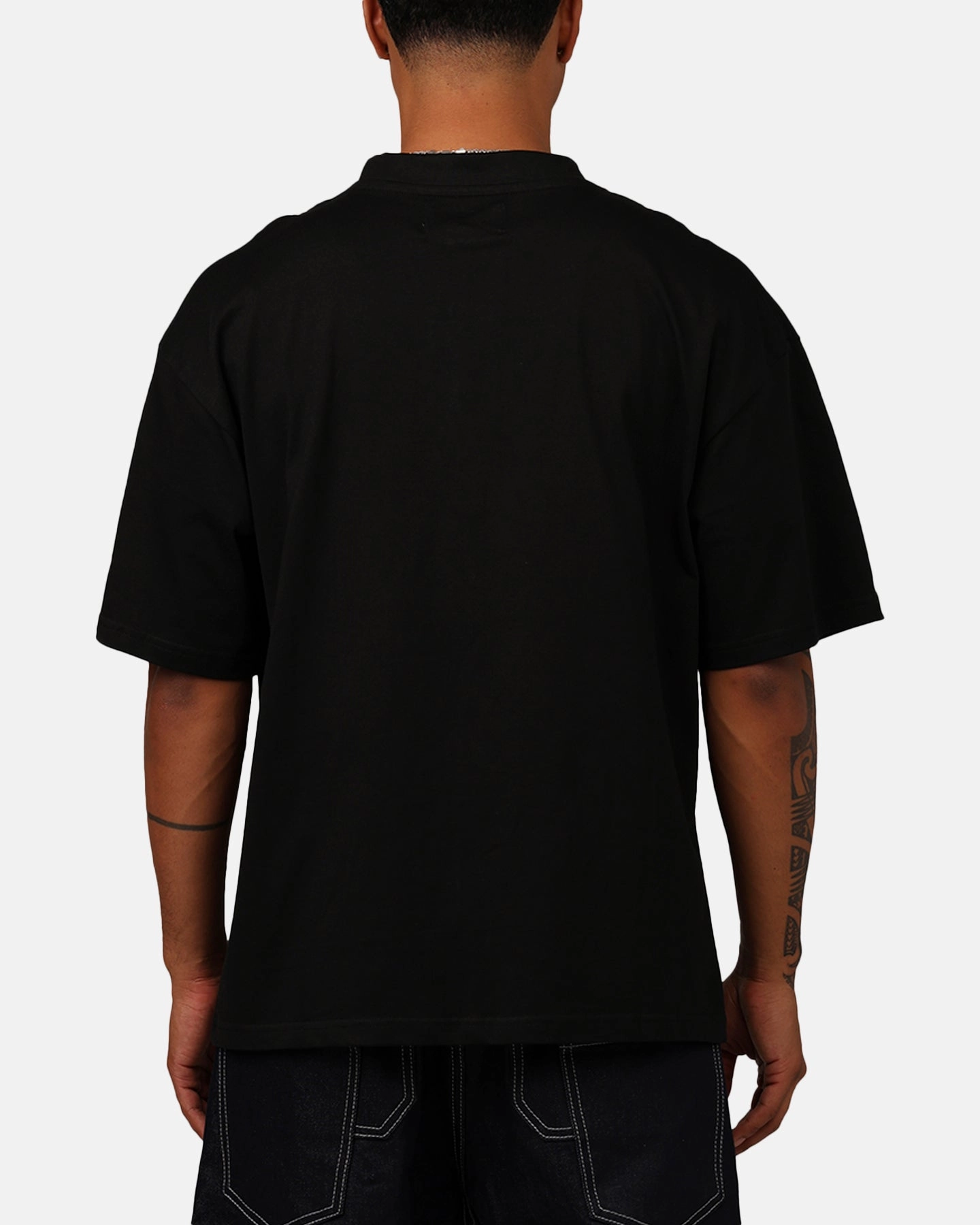 Loiter Rip N Dip T-Shirt Black Yarn Dyed Fabric Temperature Regulating Textile