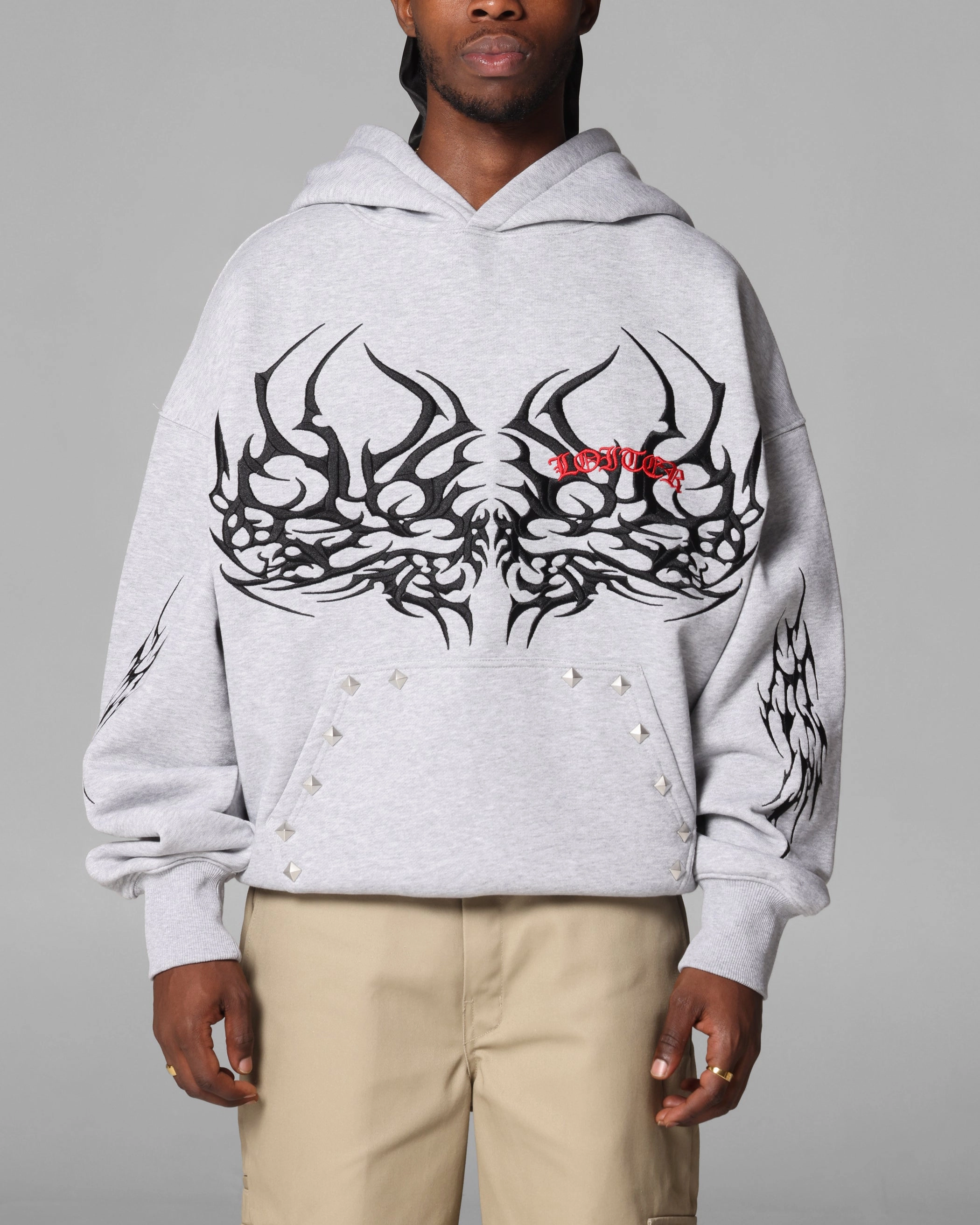 VentilatedArmholes Loiter Star Wars Sith Hoodie Grey