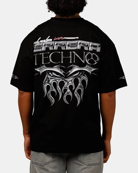 Loiter Techno T-Shirt Black Flexible Material