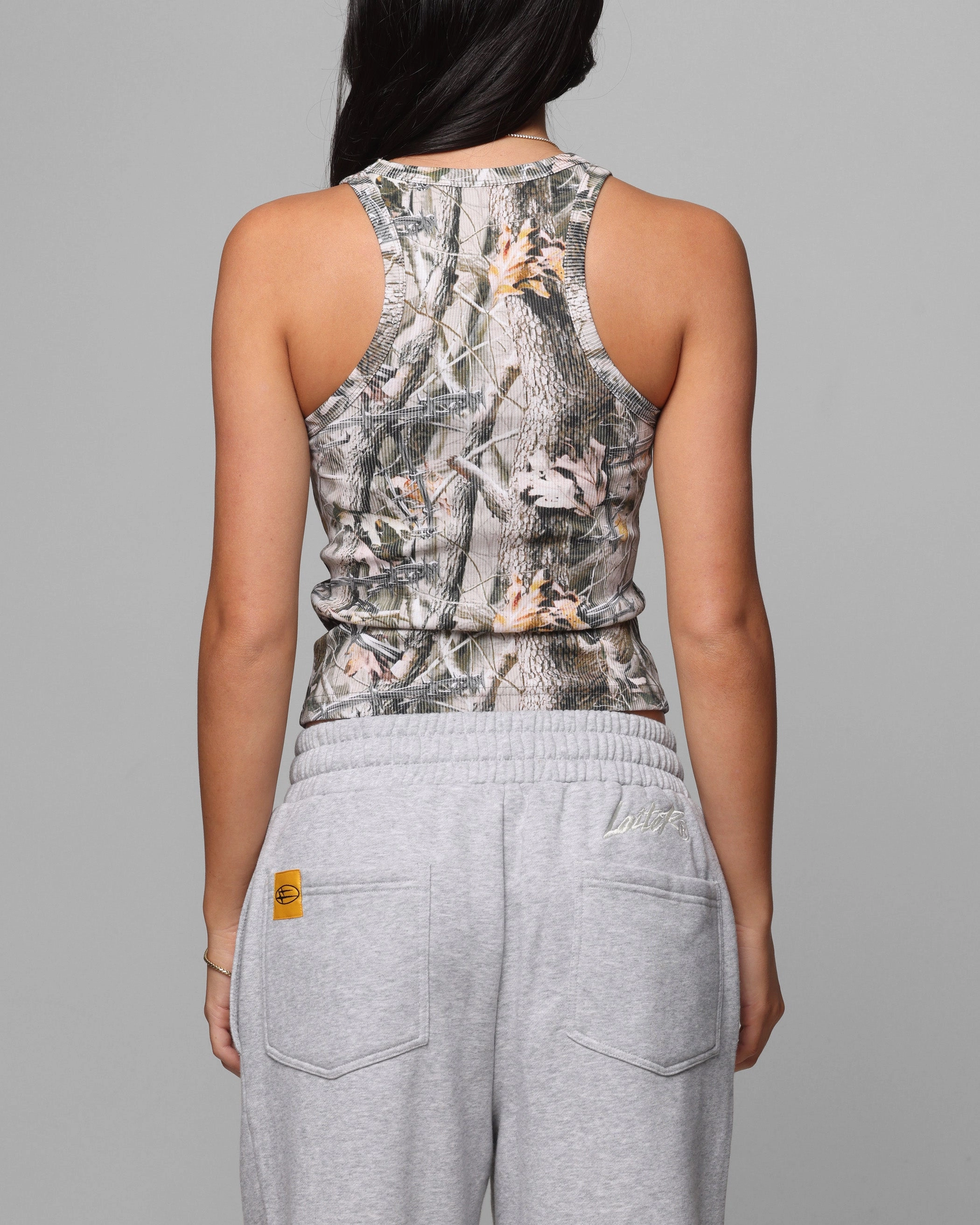 Loiter Women's Cowboy Tank Real Tree Camo TaglessComfort