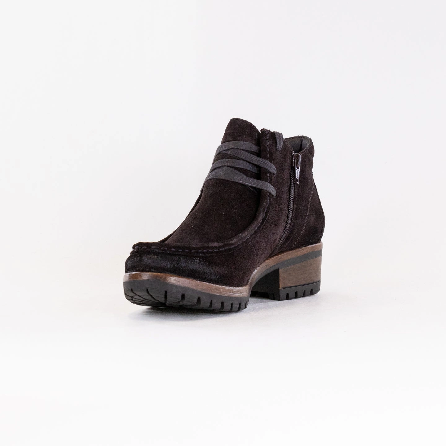 Side zipper Salvia Charly (Women's) - Cafe