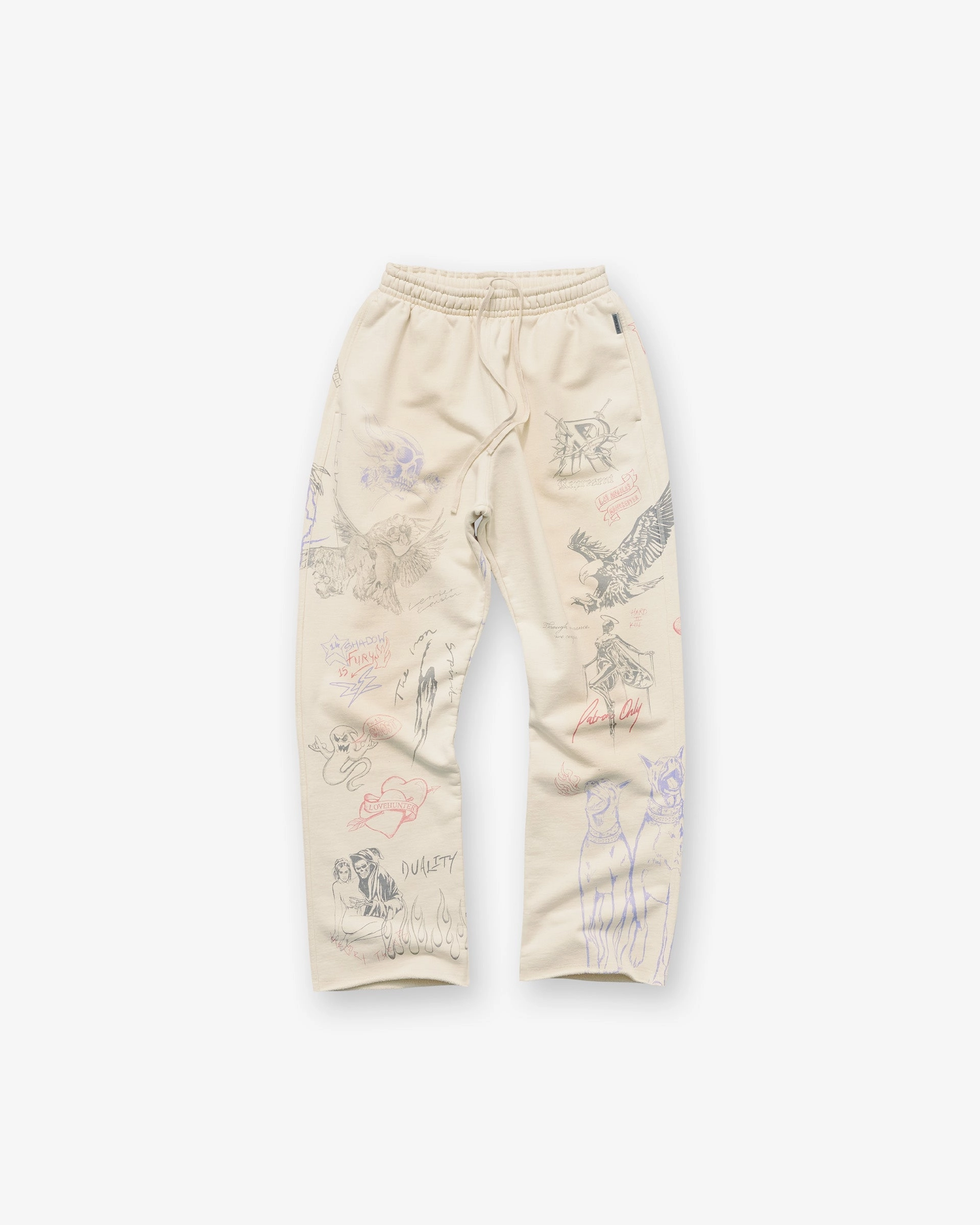 Legacy Sweatpant - Buttercream windproof
