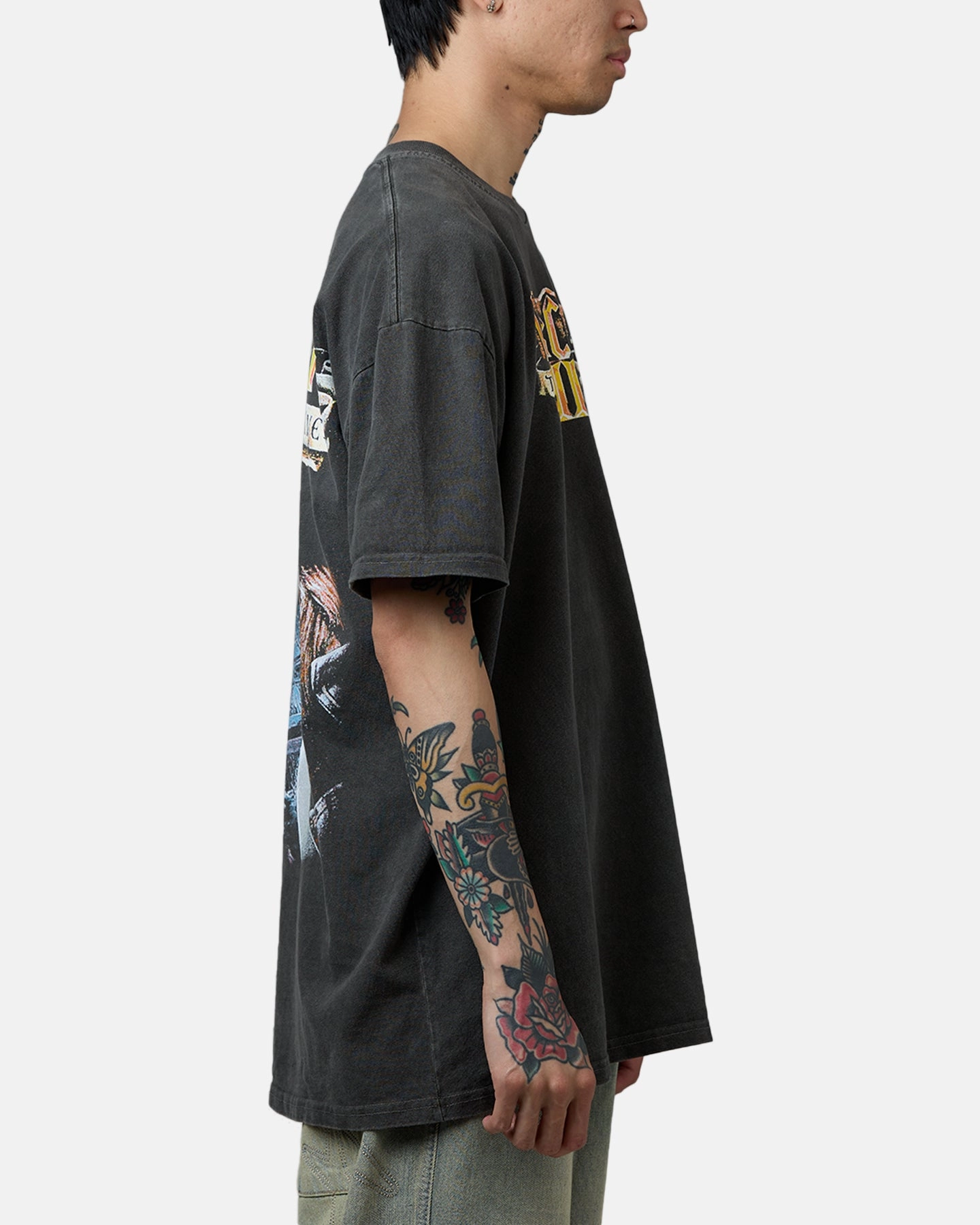 QuickDryTechnology American Thrift X Warcraft II: Tides Of Darkness T-Shirt Black Wash