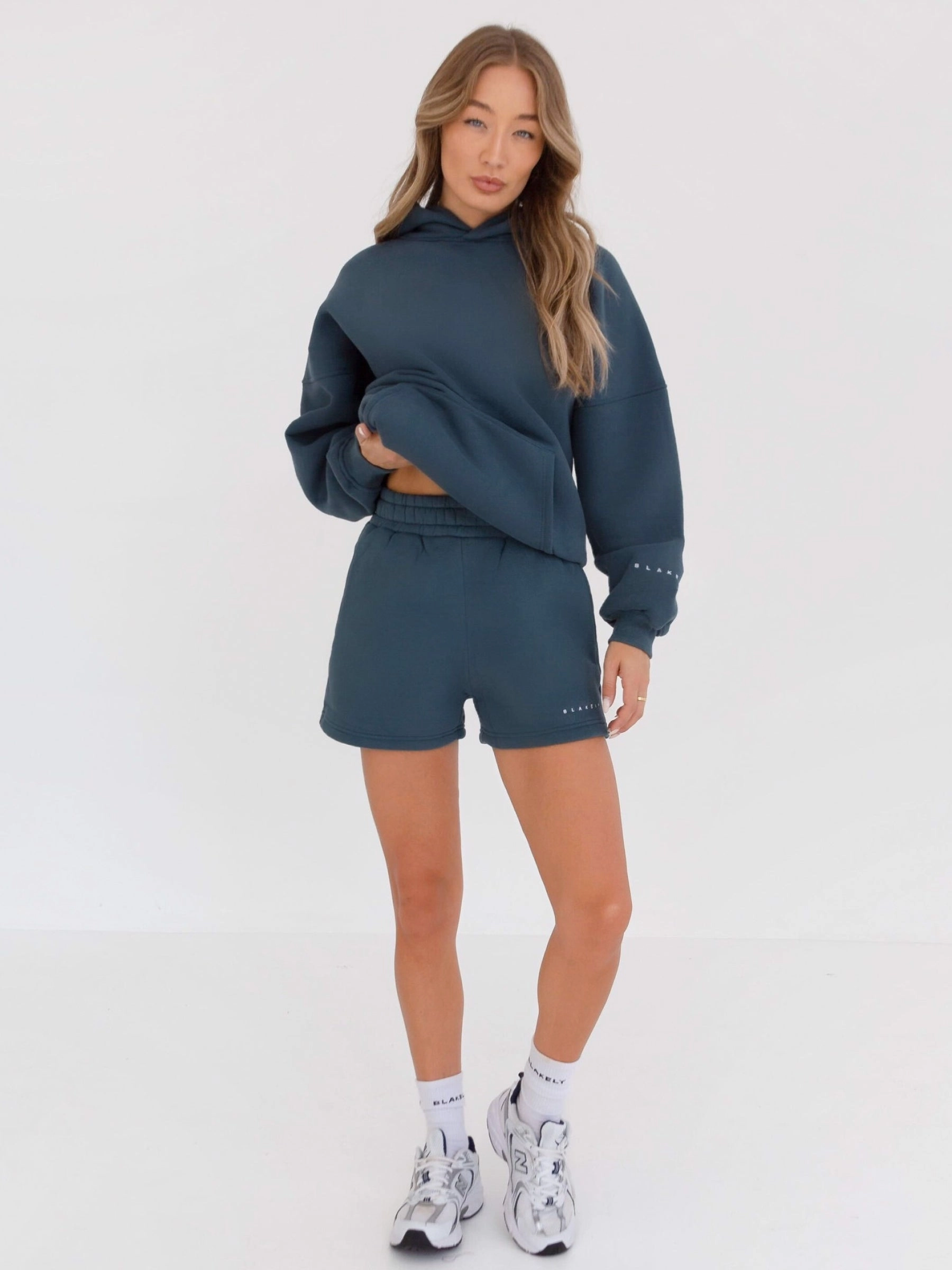 Isabel Oversized Hoodie - Dark Teal Street Appeal Flexibility