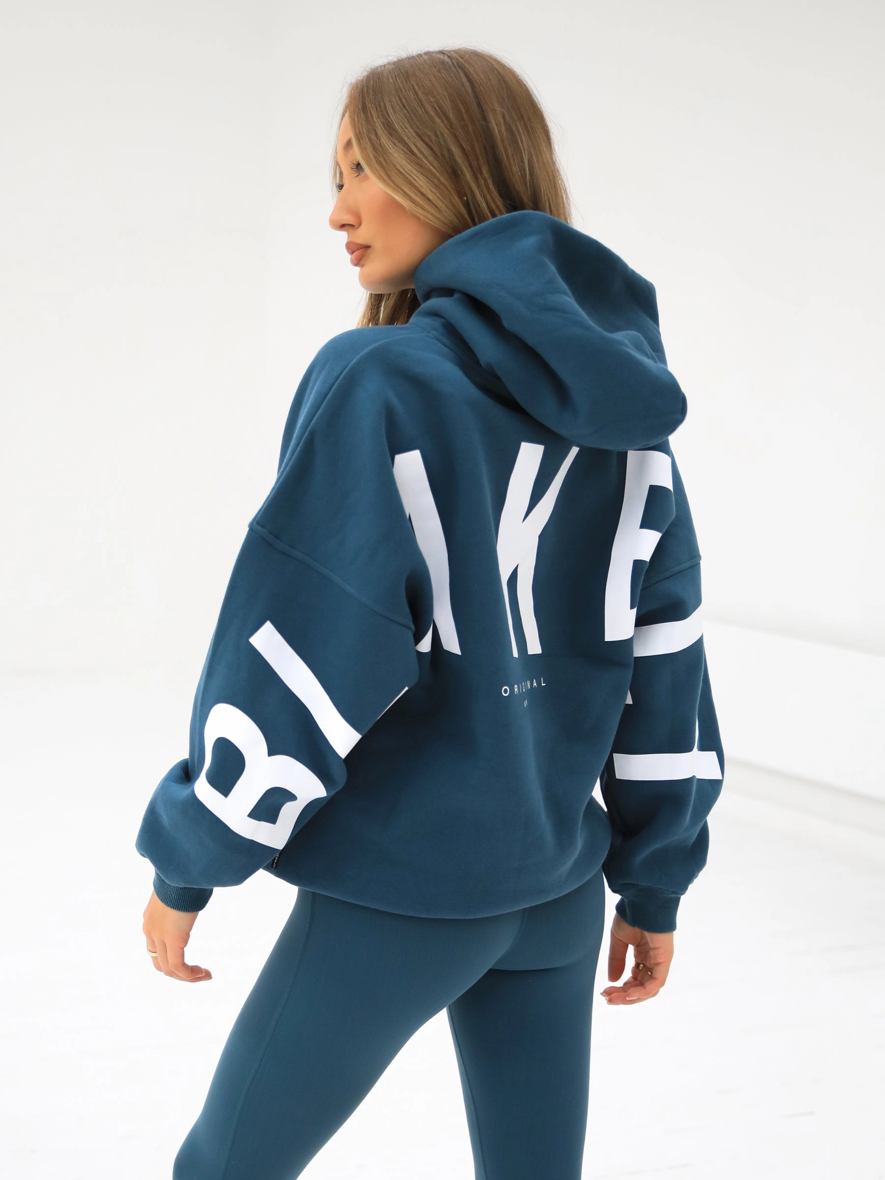 Cozy Layers Isabel Oversized Hoodie - Dark Teal